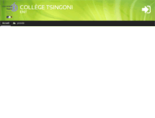 Tablet Screenshot of clg-tsingoni.ac-mayotte.fr